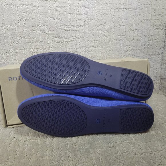 Rothy's The Loafer Cornflower Blue Slip On Round Toe Shoes Womens Size US 9,10 - Picture 6 of 10